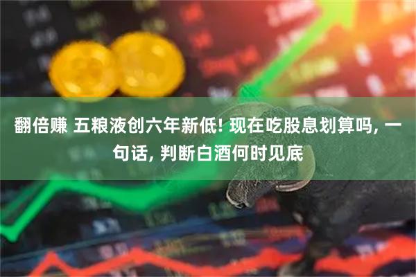 翻倍赚 五粮液创六年新低! 现在吃股息划算吗, 一句话, 判断白酒何时见底